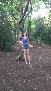 Laughter Yoga in the Woods